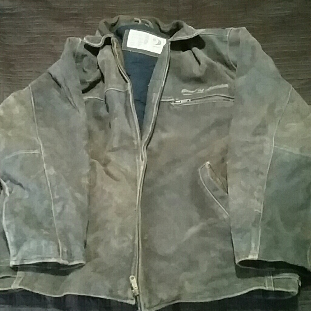 Mens leather jacket